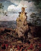 Pieter Bruegel the Elder Christ Carrying the Cross oil painting